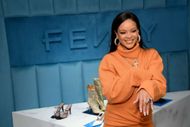 Rihanna launching her brand at Bergdorf Goodman (Image via Getty)